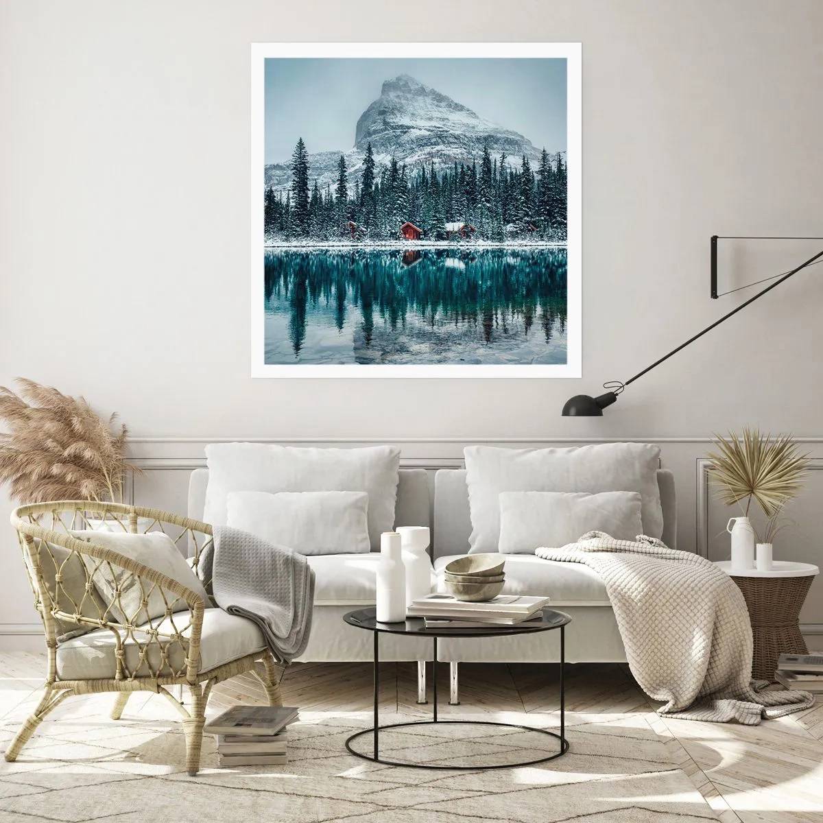 Plakat - Kanadyjskie zacisze - 50x50 cm