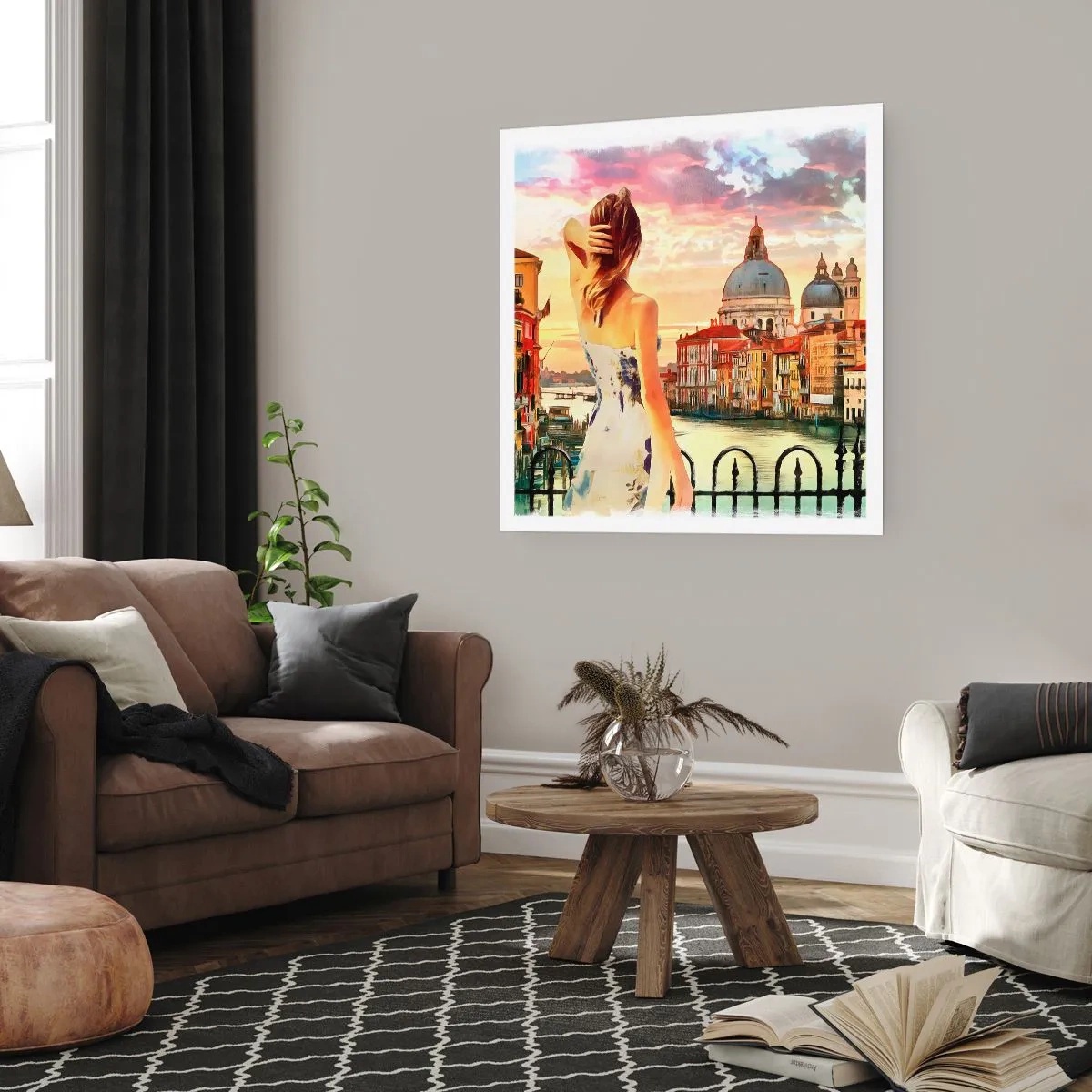 Plakat - Jak przygoda to tylko w … - 50x50 cm