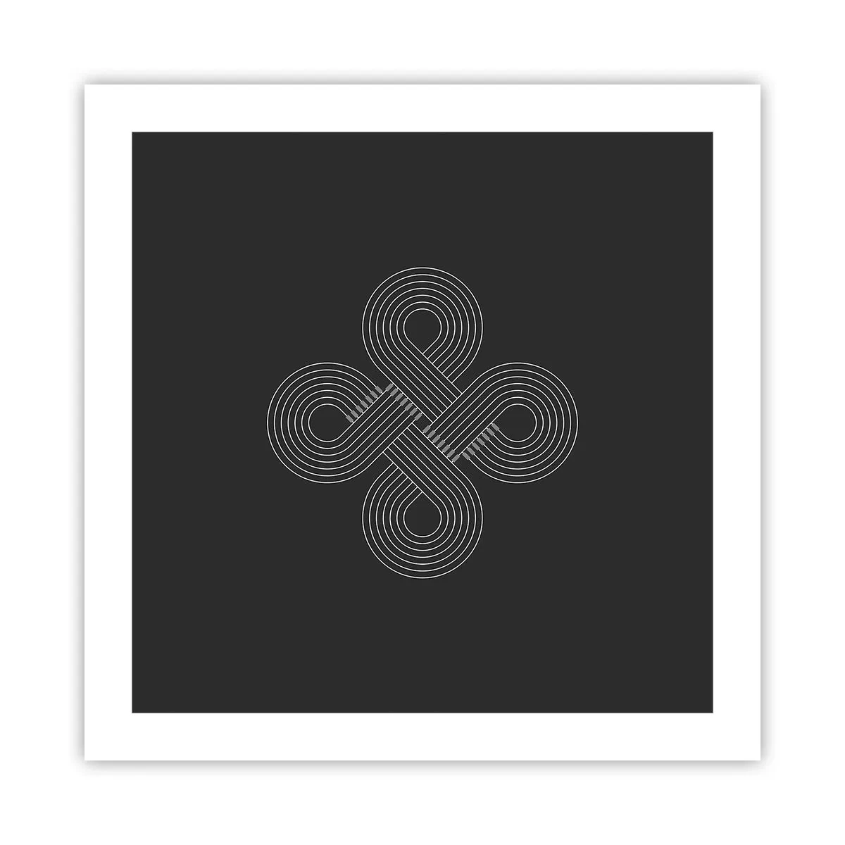 Plakat - W duchu celtyckim - 50x50 cm