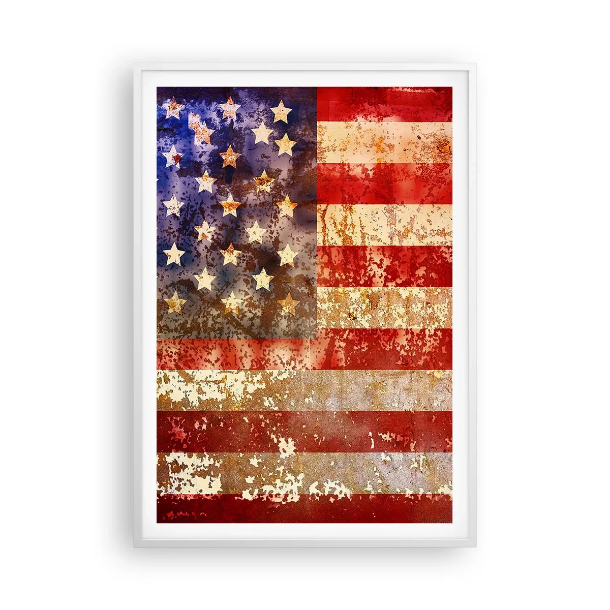 Plakat w białej ramie - Chwała nie przemija - 70x100 cm