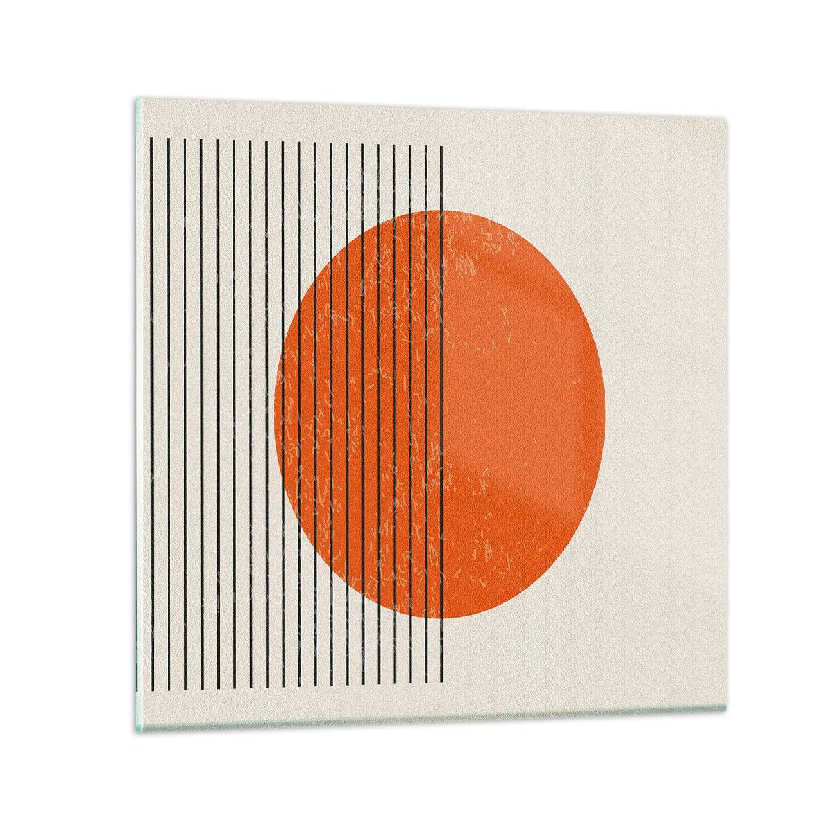 Obraz na szkle - Zawsze słońce - 40x40 cm