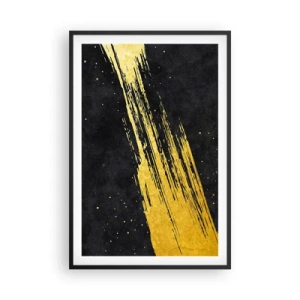Plakat w czarnej ramie - Skok w nadprzestrzeń - 61x91 cm
