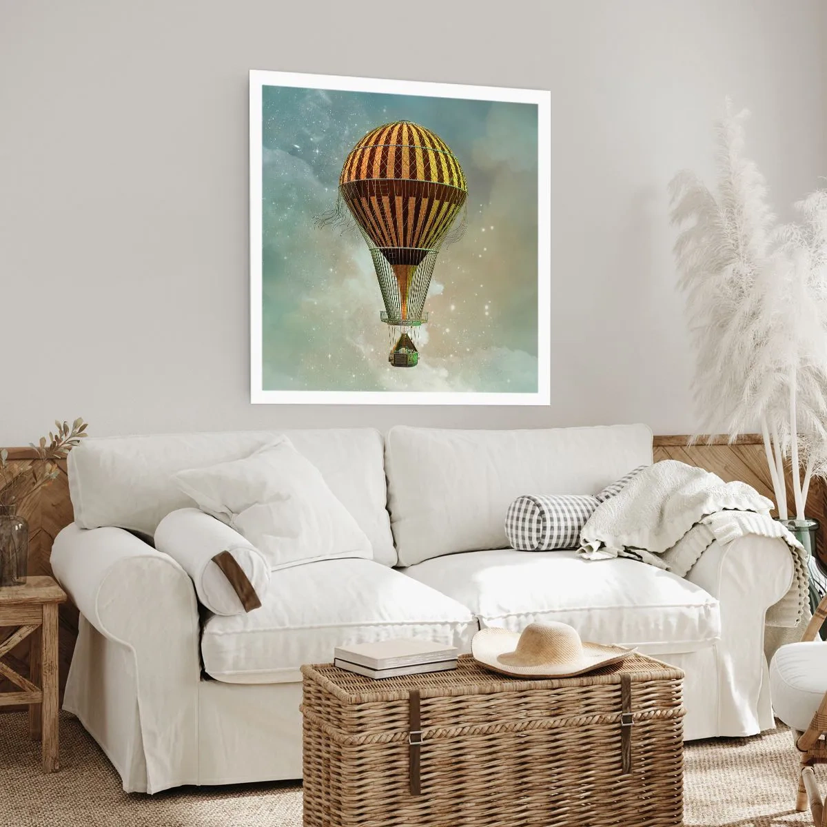 Plakat - Pionierskie loty - 50x50 cm