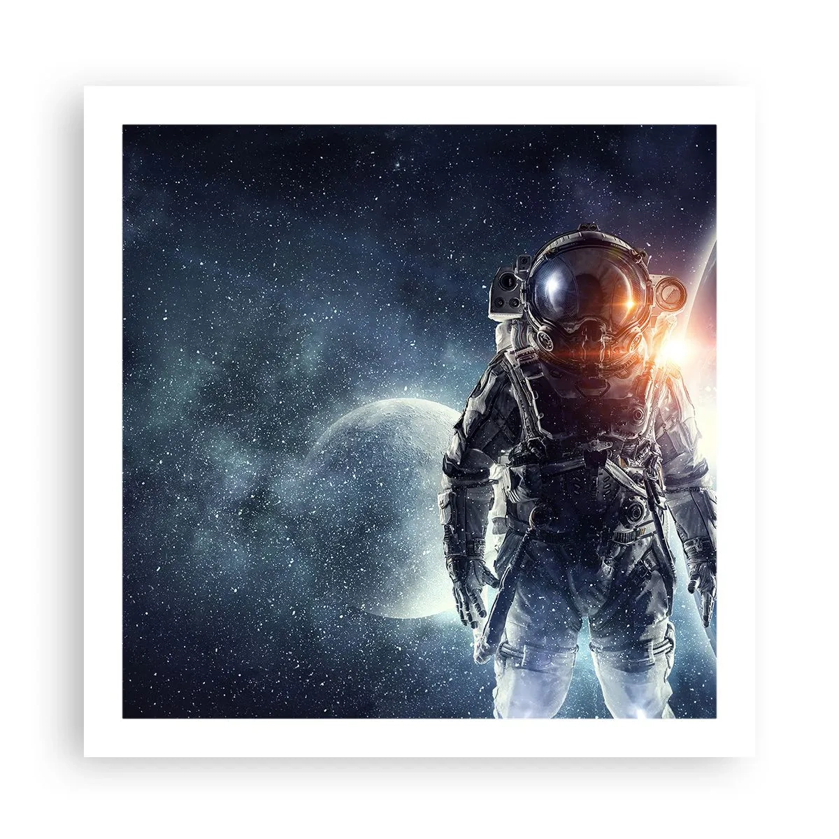 Plakat - Kosmiczna przygoda - 60x60 cm