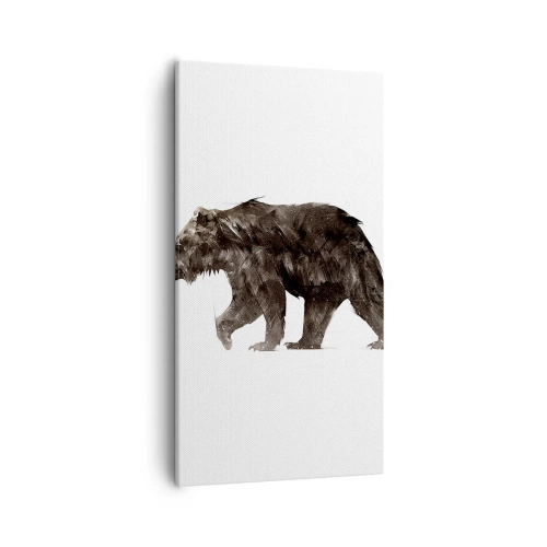 Obraz na płótnie - Zawsze noszę prawdziwe futro! - 55x100 cm