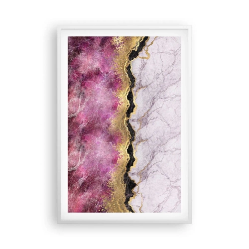 Plakat w białej ramie - Na granicy - 61x91 cm