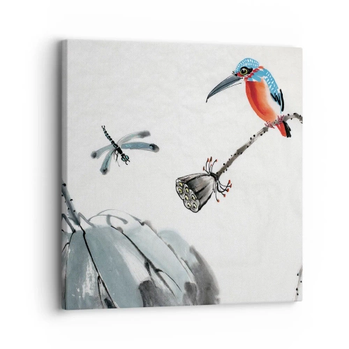 Obraz na płótnie - Życie łąki - 30x30 cm