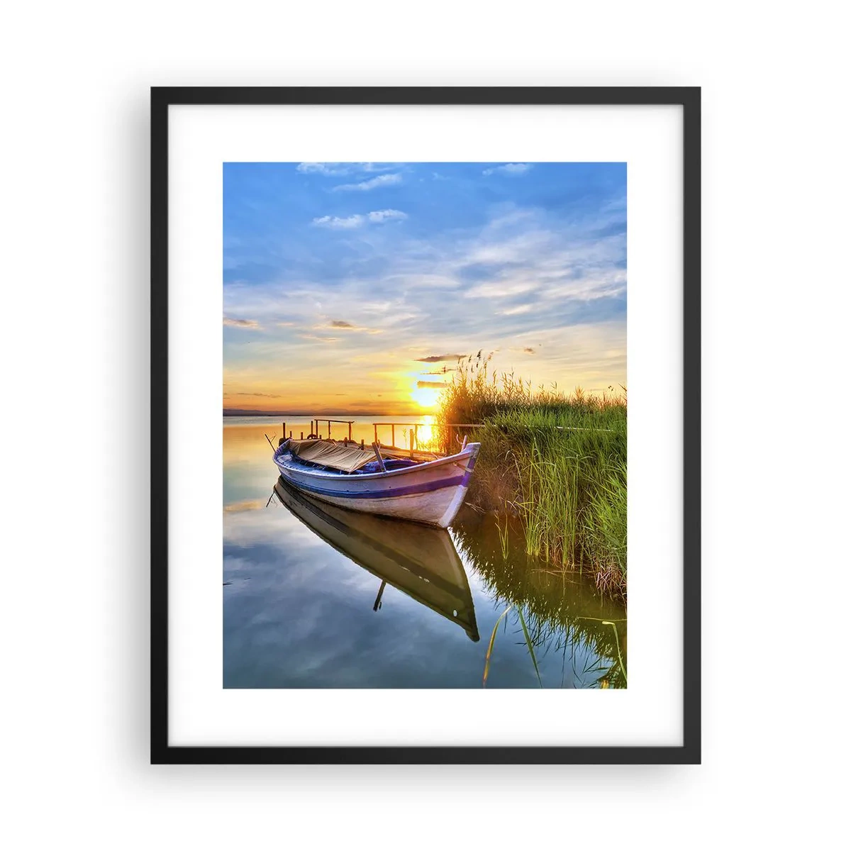 Plakat w czarnej ramie - Zatoczka spełnionych marzeń - 40x50 cm