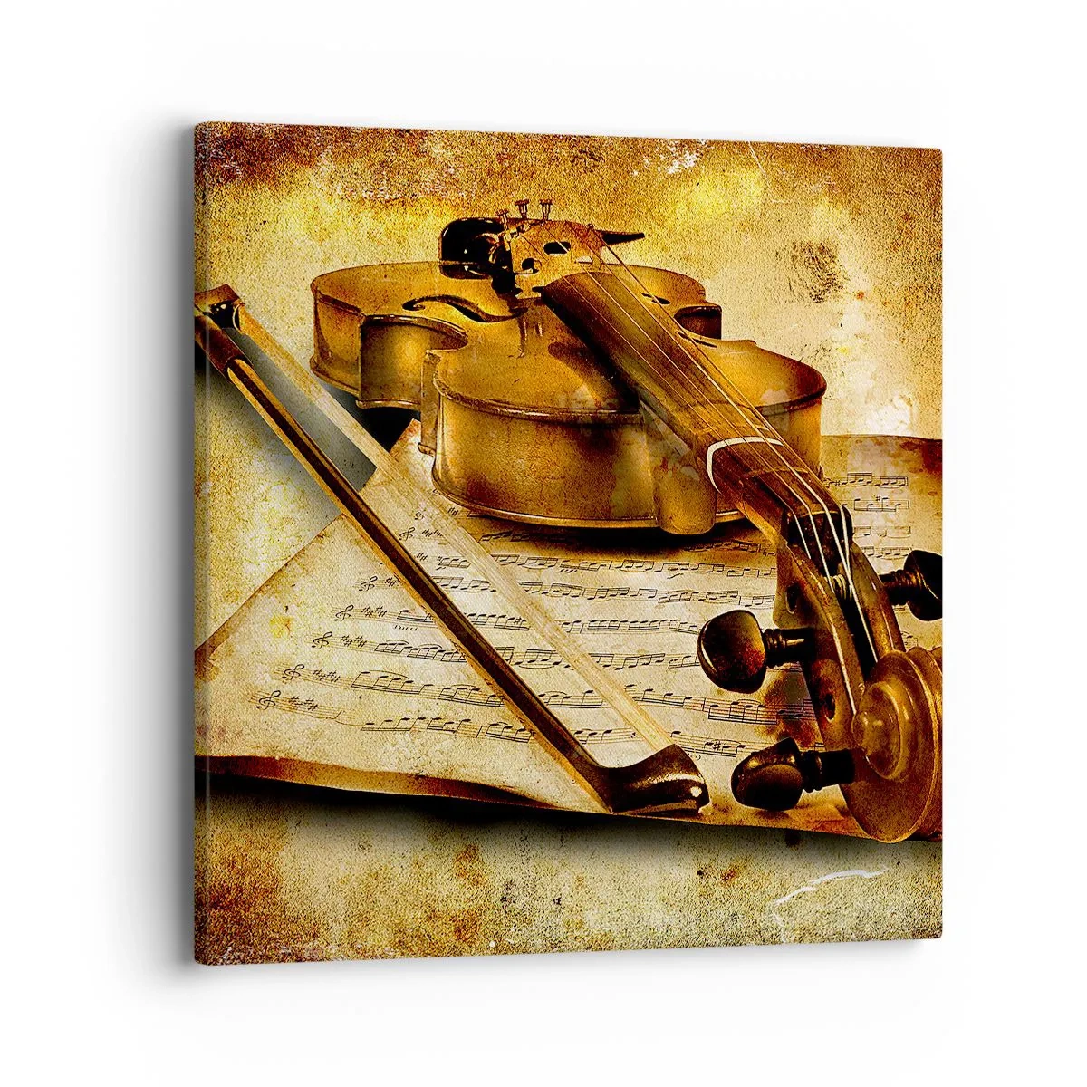 Obraz na płótnie - Wirtuoz potrzebny od zaraz - 40x40 cm