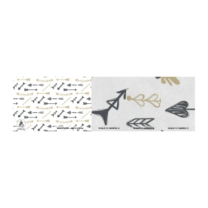 Fototapeta Próbka Premium Sand - Sen łucznika - Abstrakcja, Strzała, Boho - 100x30 cm