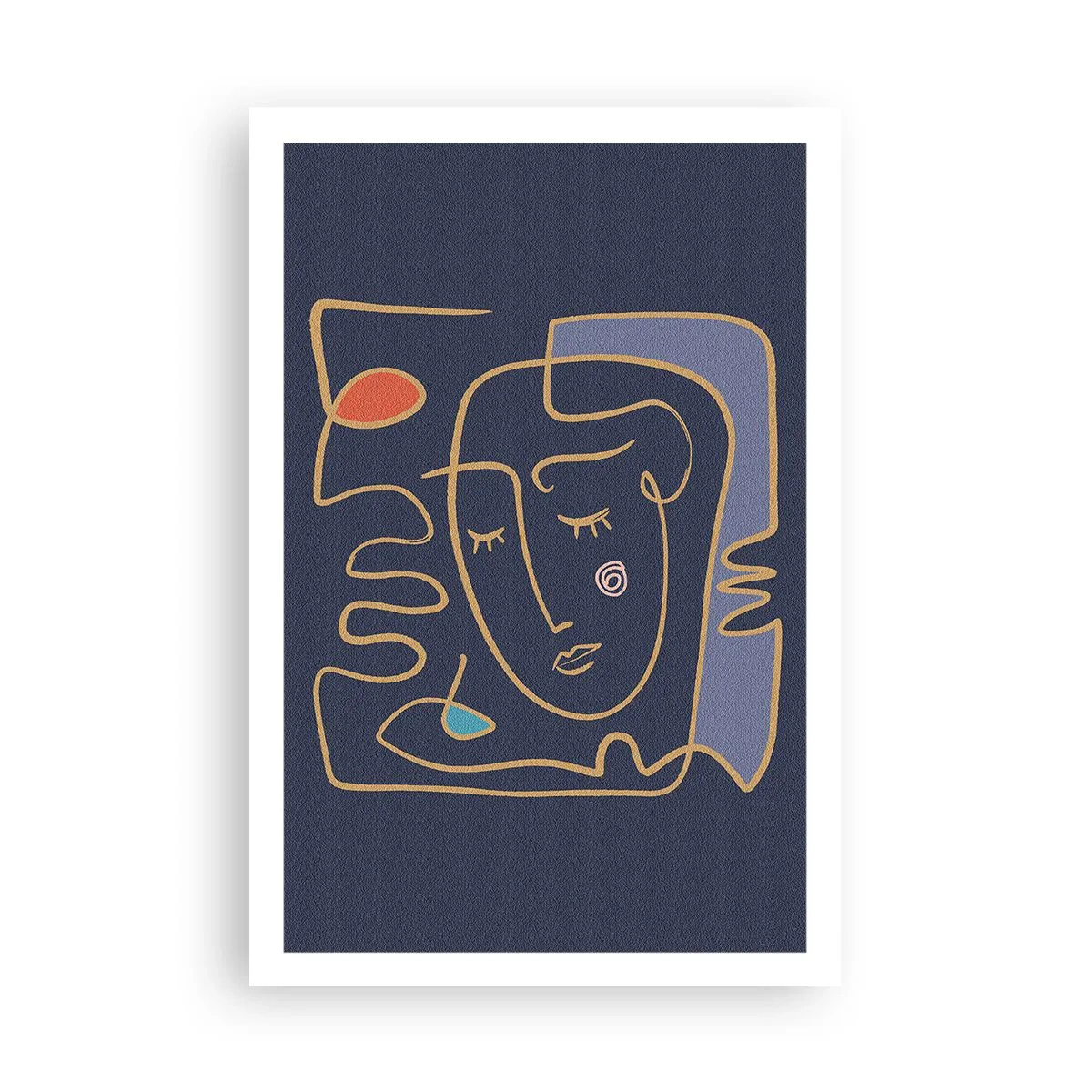 Plakat - W zamyśleniu - 61x91 cm