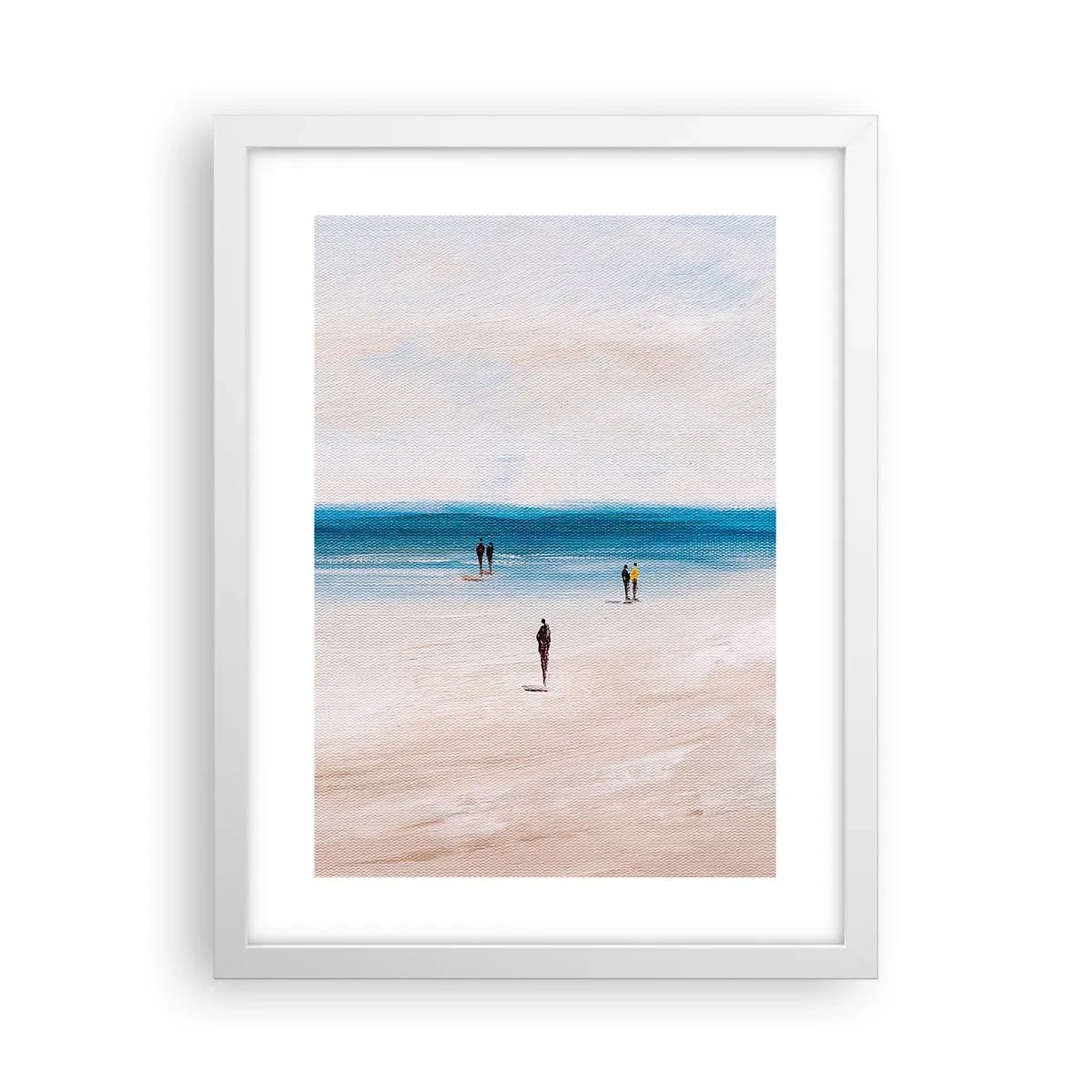 Plakat w białej ramie - Naturalna potrzeba - 30x40 cm