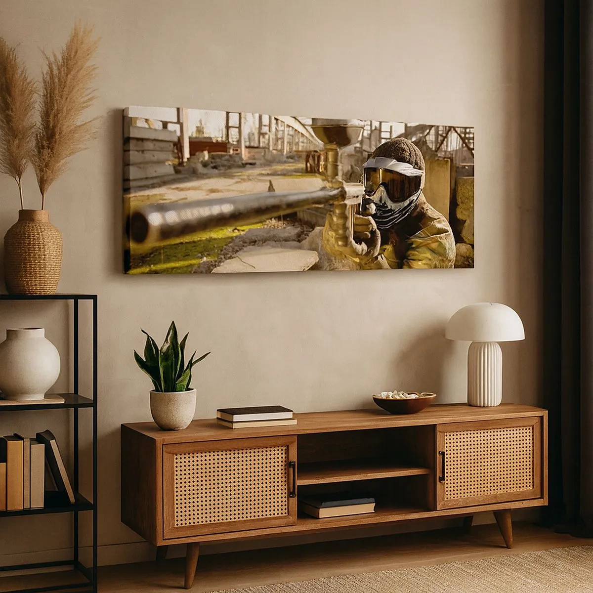 Obraz na płótnie - I ty możesz zostać bohaterem - 100x40 cm