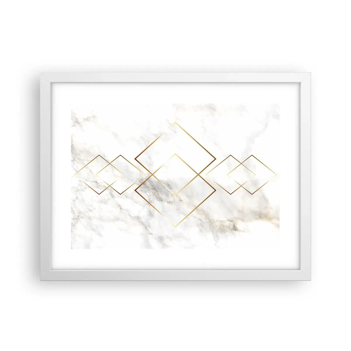 Plakat w białej ramie - Widok na nieskończoność - 40x30 cm