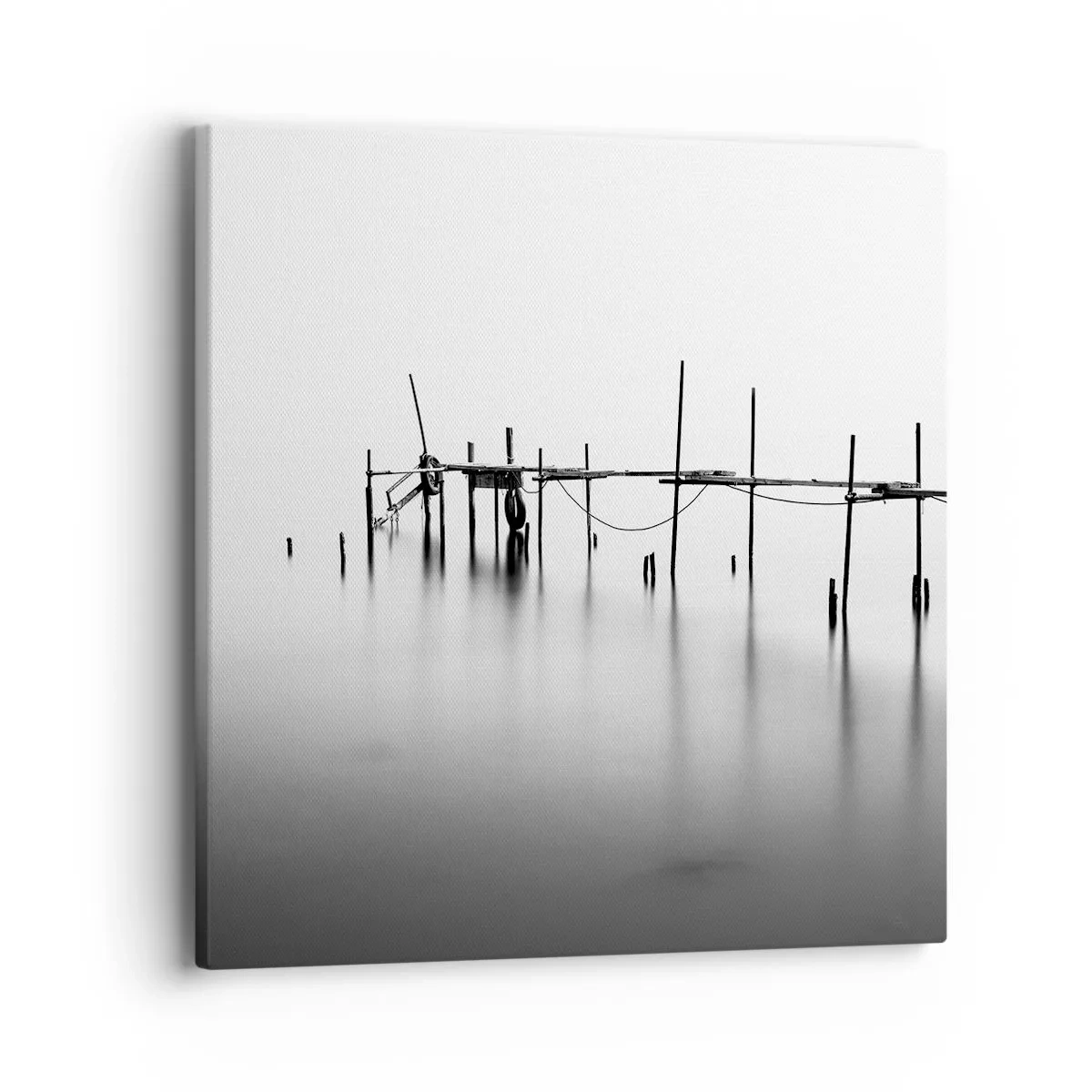 Obraz na płótnie - A jeśli świata nie ma? - 40x40 cm