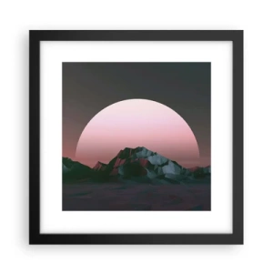 Plakat w czarnej ramie - W sąsiedniej galaktyce - 30x30 cm