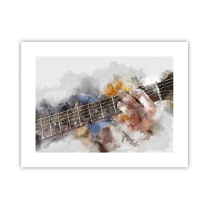 Plakat - Poezja między strunami - 40x30 cm
