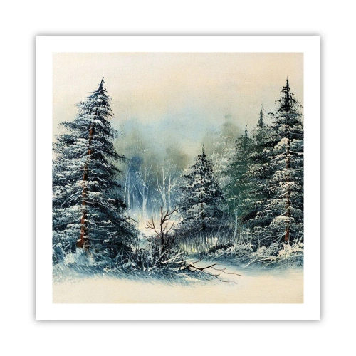 Plakat - Gotowe do Świąt - 60x60 cm