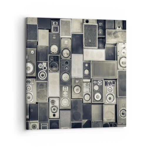 Obraz na płótnie - I wszystko gra - 70x70 cm