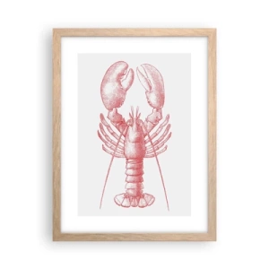 Plakat w ramie jasny dąb - Homar godny Homera - 30x40 cm