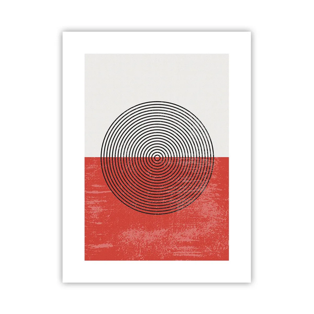 Plakat - W samo sedno - 30x40 cm