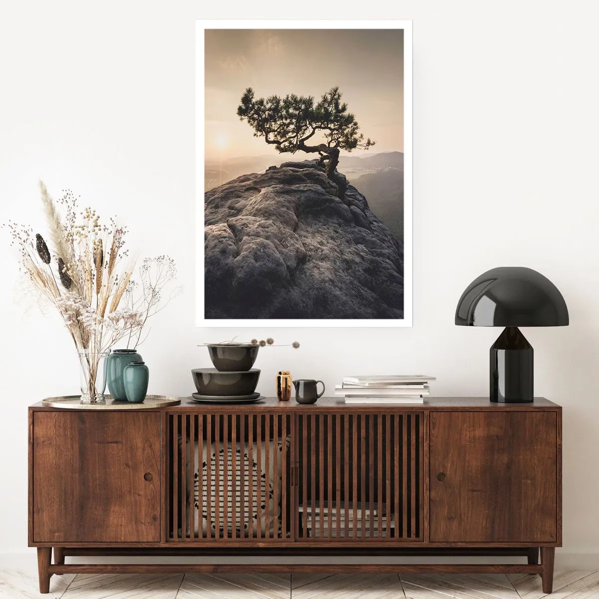 Plakat - Życie zawsze zwycięża - 30x40 cm