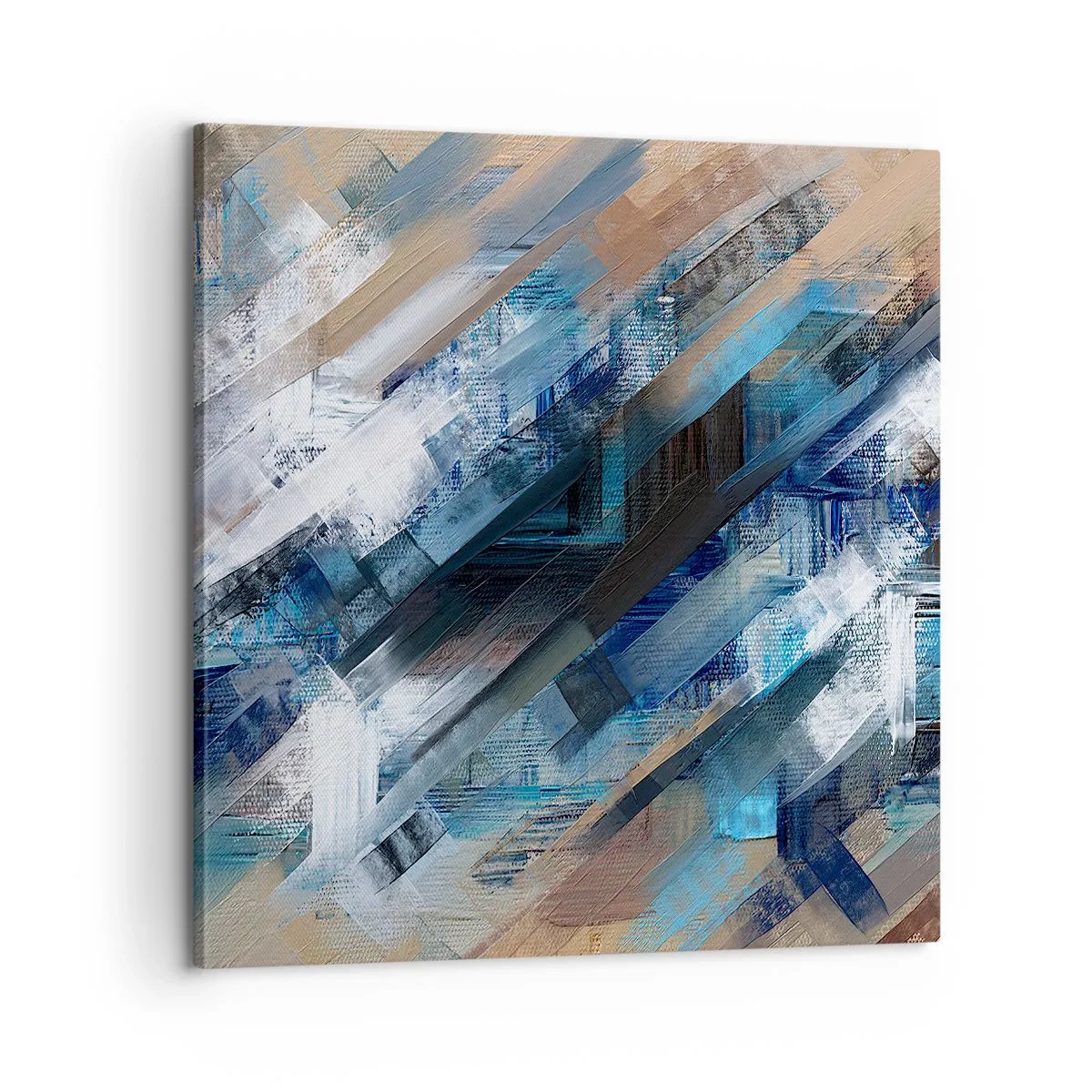 Obraz na płótnie - Po błękitnym skosie - 60x60 cm