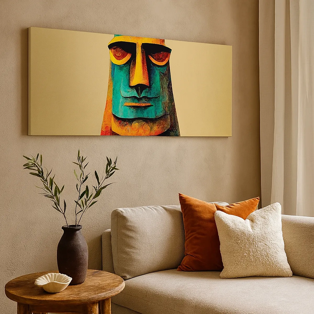 Obraz na płótnie - Posągowy, a sympatyczny - 30x30 cm