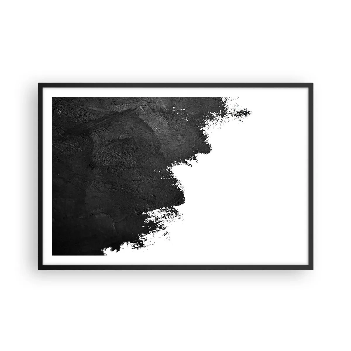 Plakat w czarnej ramie - Żywioły: ziemia - 91x61 cm