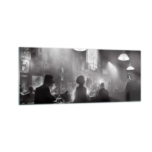 Obraz na szkle - W jazzowym klimacie - 100x40 cm