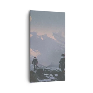 Obraz na płótnie - Pod nieznaną gwiazdą - 55x100 cm