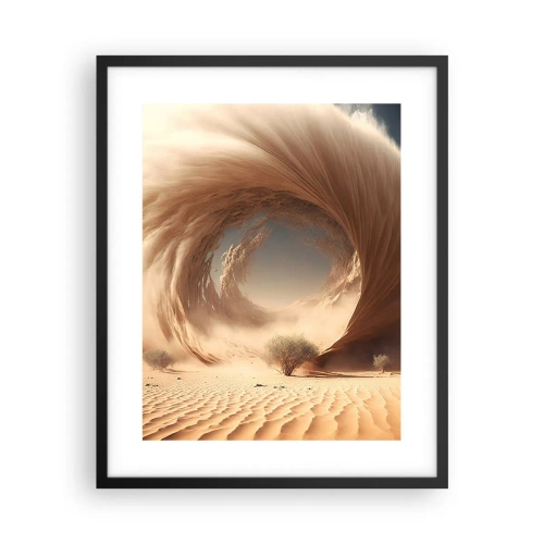 Plakat w czarnej ramie - Otwarty portal - 40x50 cm