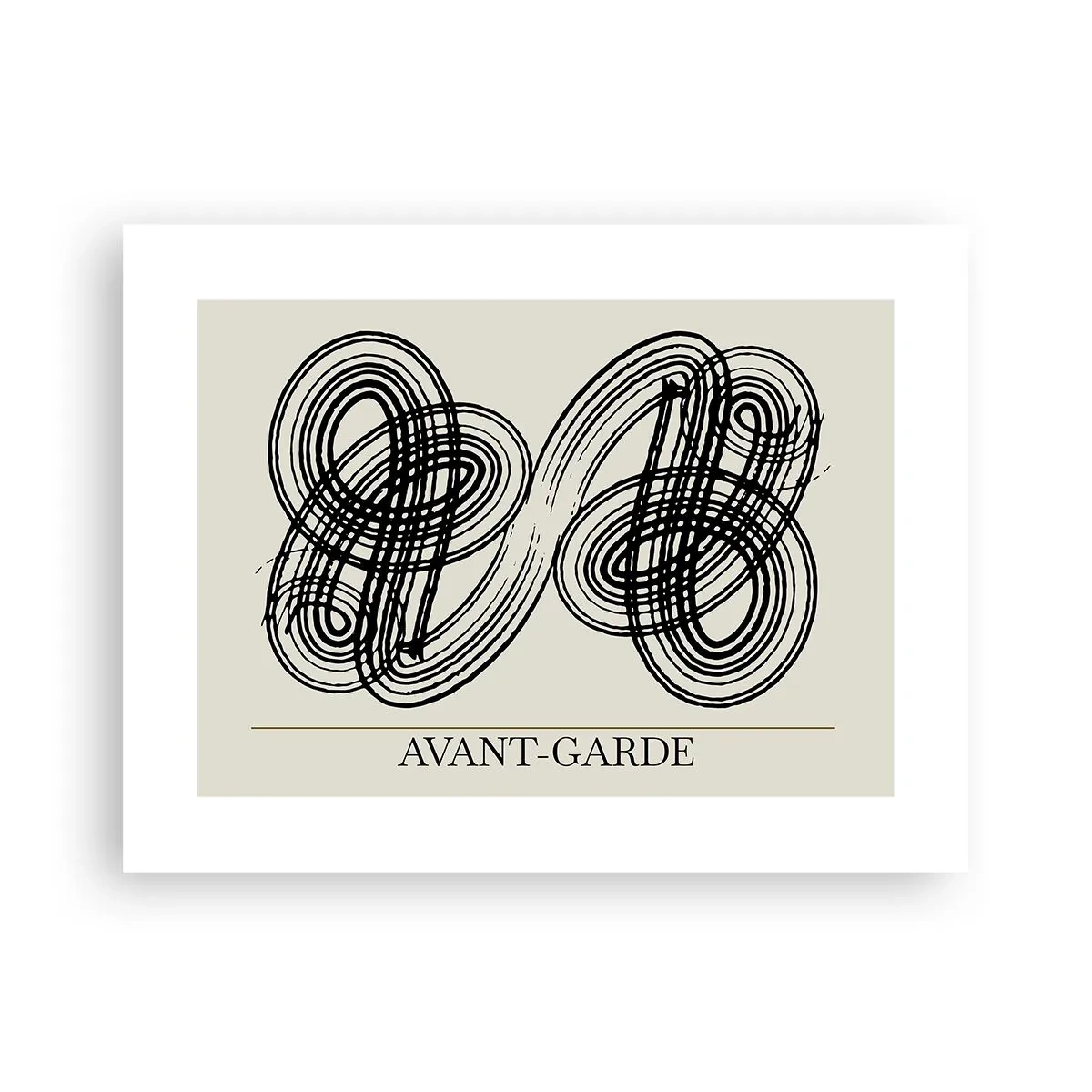 Plakat - Wyszło spontanicznie - 40x30 cm