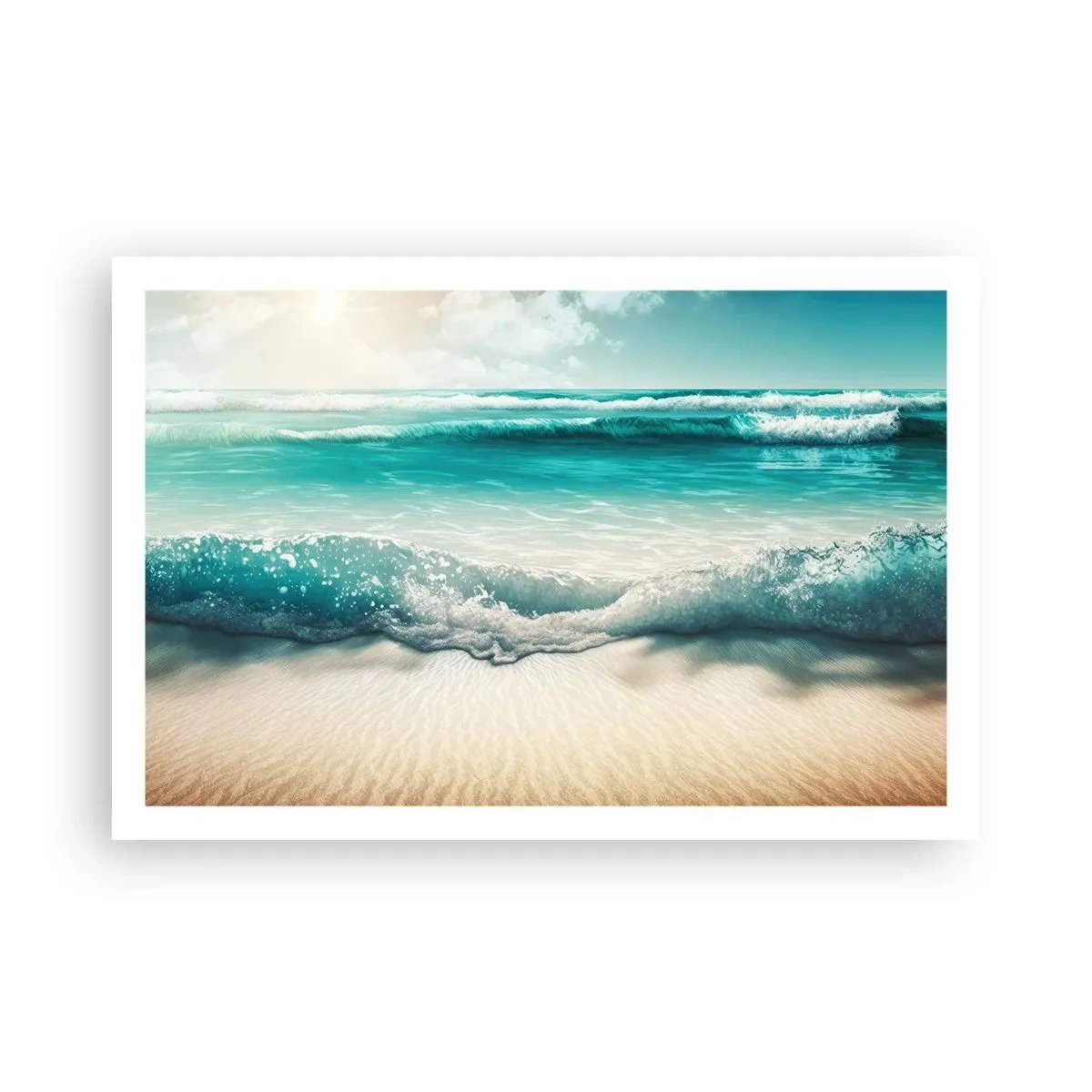 Plakat - Spokój oceanu - 91x61 cm
