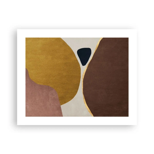 Plakat - Abstrakcja – miejsce w przestrzeni - 50x40 cm