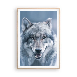 Plakat w ramie jasny dąb - Podejmiesz wyzwanie? - 70x100 cm