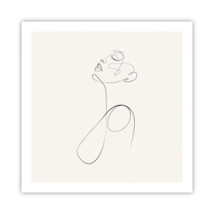 Plakat - Zapętlona w marzeniach - 60x60 cm