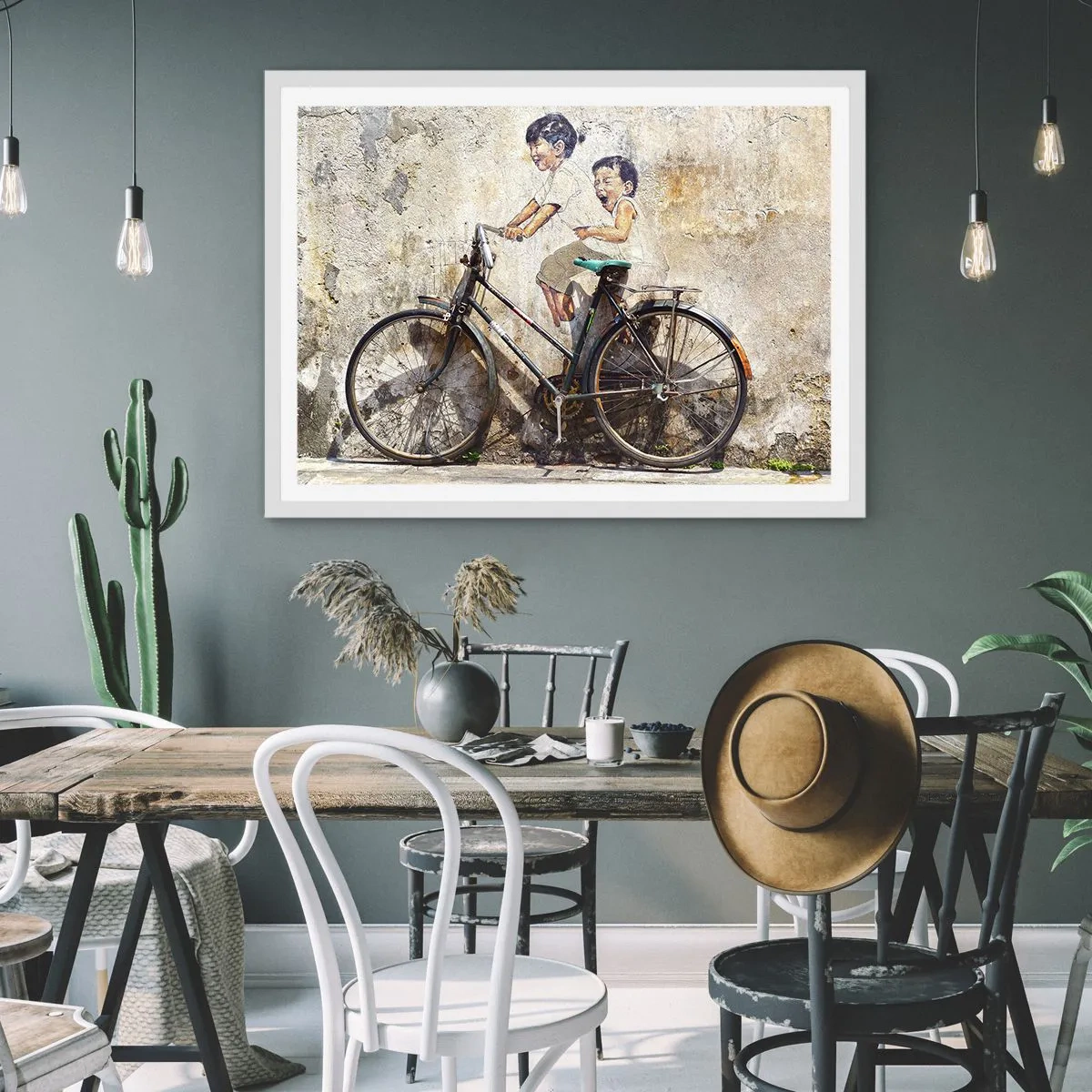 Plakat w białej ramie - Prawda czy fałsz? - 100x70 cm