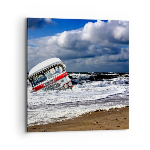 Obraz na płótnie - I co się dziwisz? - 70x70 cm