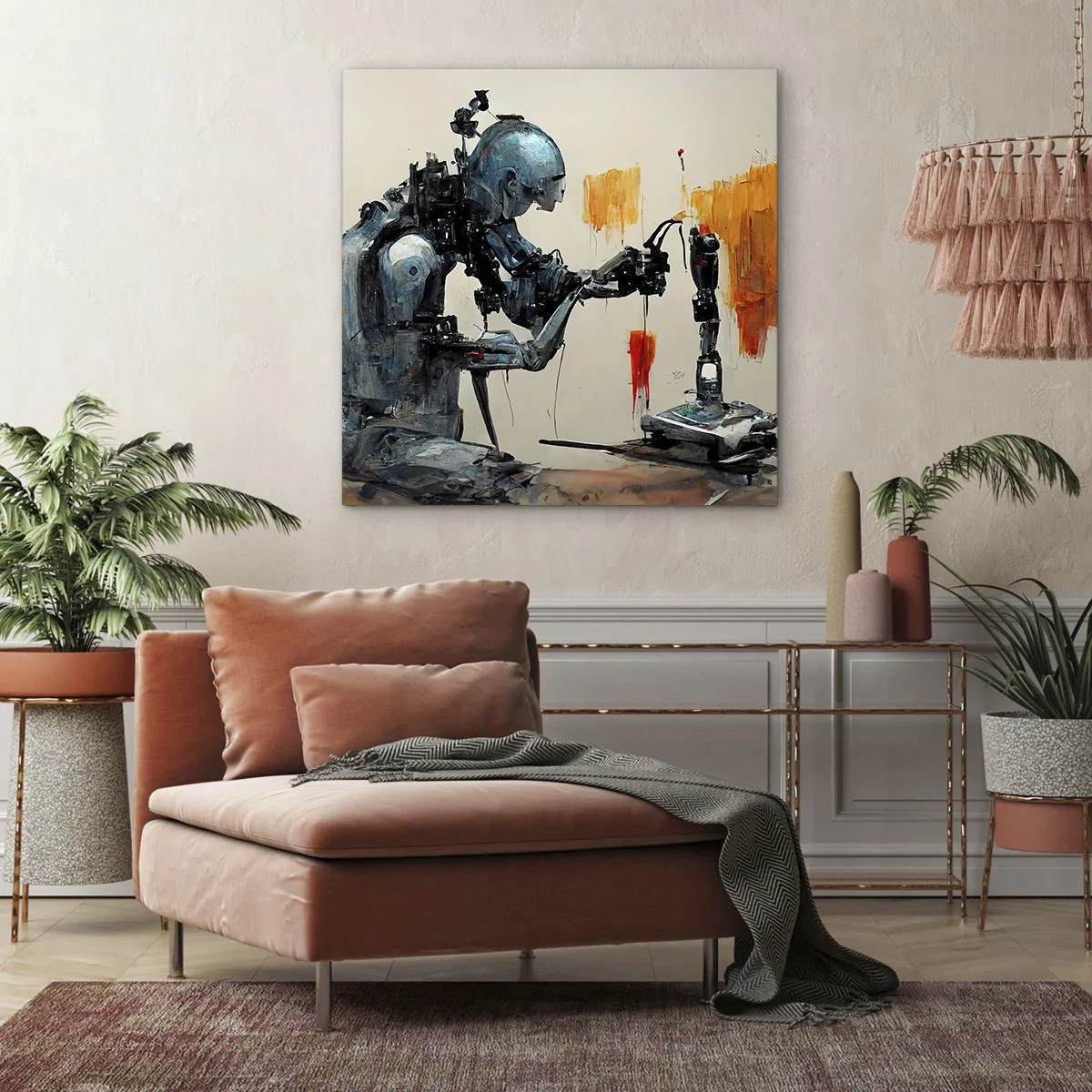 Obraz na płótnie - Już jutro… - 70x70 cm