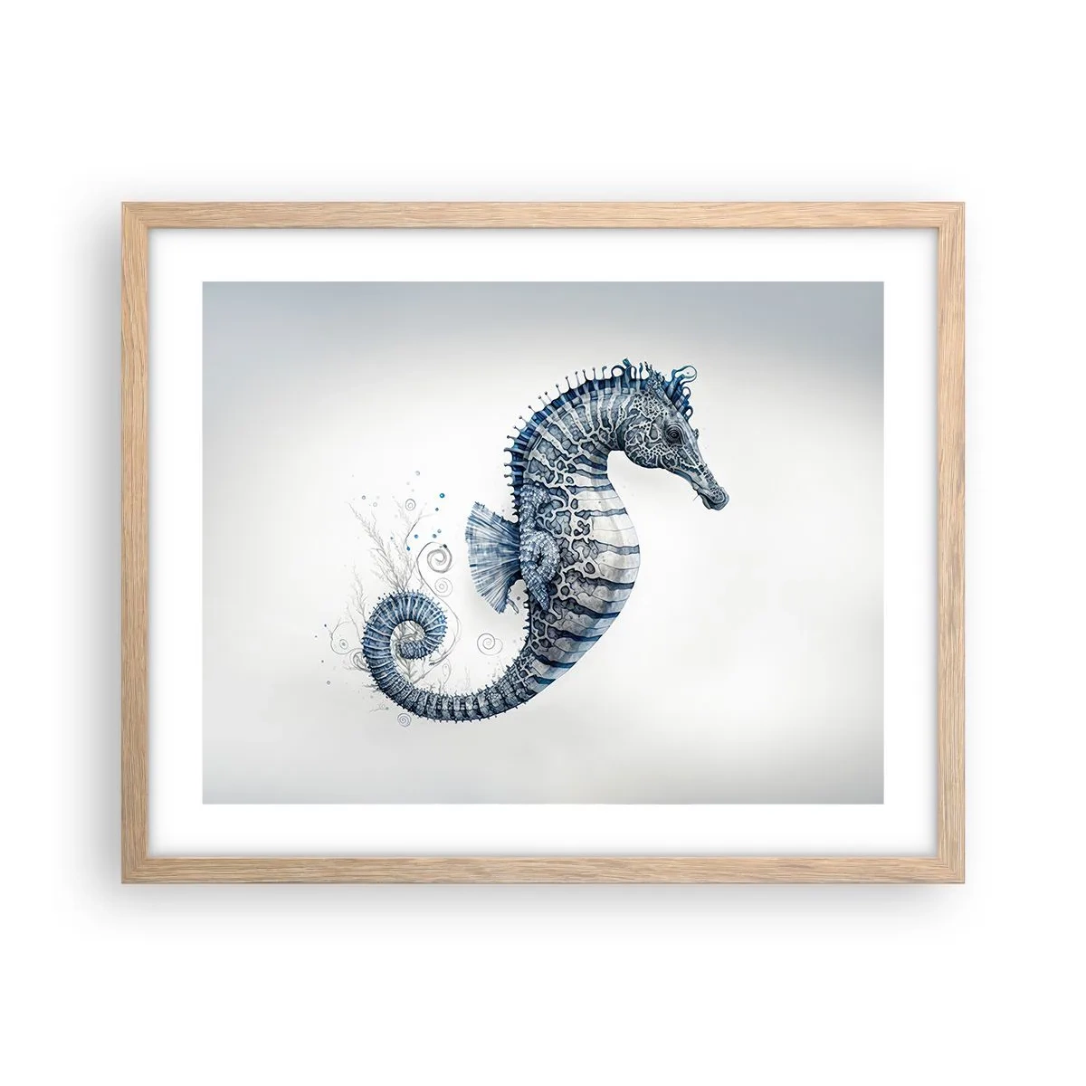 Plakat w ramie jasny dąb - Subtelny żart natury - 50x40 cm