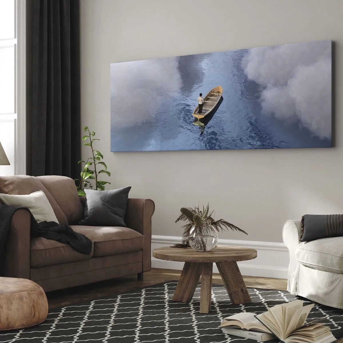 Obraz na płótnie - Życie – podróż – niewiadoma - 100x40 cm