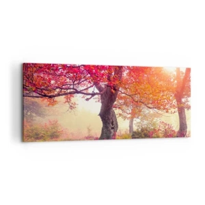 Obraz na płótnie - Szał rozkwitu - 100x40 cm