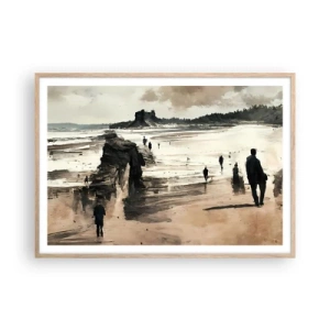 Plakat w ramie jasny dąb - Przywołani - 100x70 cm