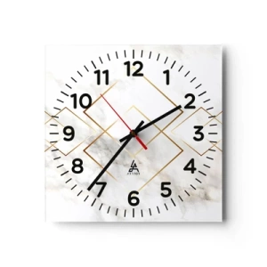 Zegar ścienny - Widok na nieskończoność - 40x40 cm