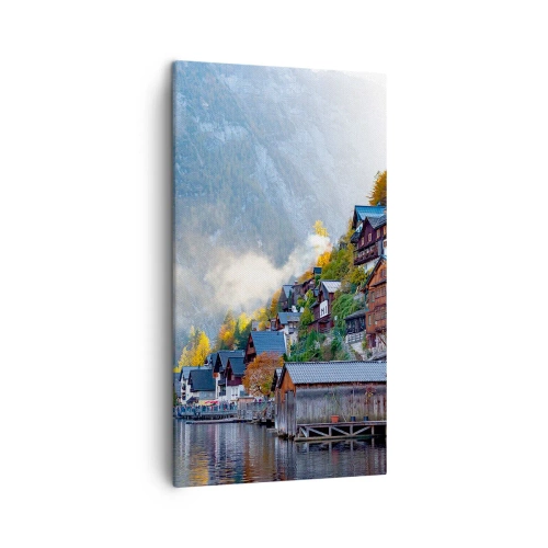 Obraz na płótnie - Alpejskie klimaty - 45x80 cm