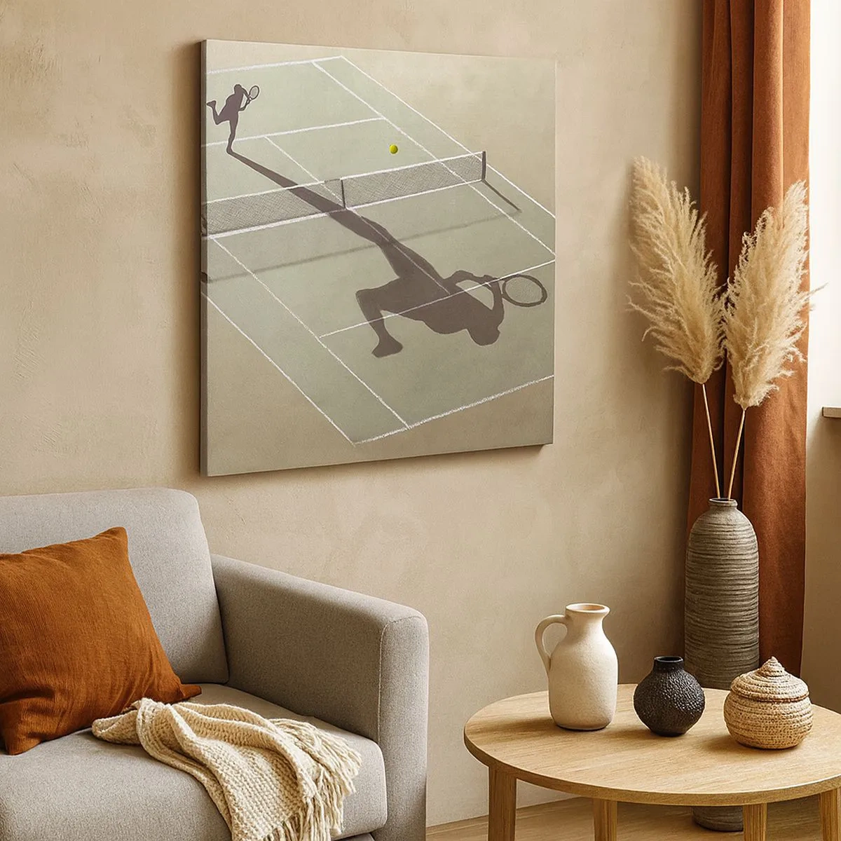 Obraz na płótnie - Pokonać siebie - 30x30 cm