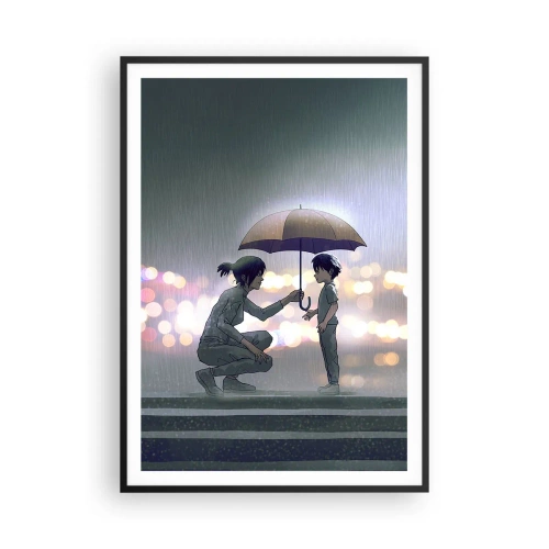 Plakat w czarnej ramie - I już jest wszystko dobrze - 70x100 cm