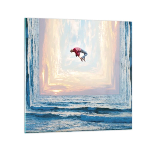 Obraz na szkle - Do innego wymiaru - 70x70 cm