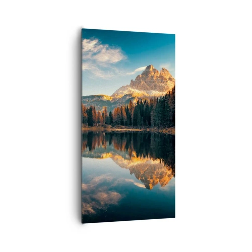 Obraz na płótnie - Pejzaż podwójny - 65x120 cm